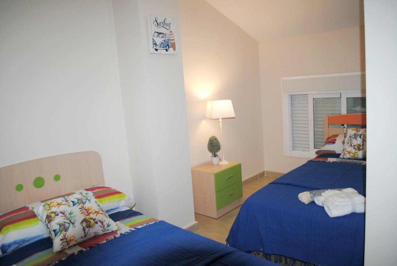 Chillout Grau De Gandia- Attico Para 6 Personas Invitamos Familias Y Jovenes, Dos Banos Esterno foto