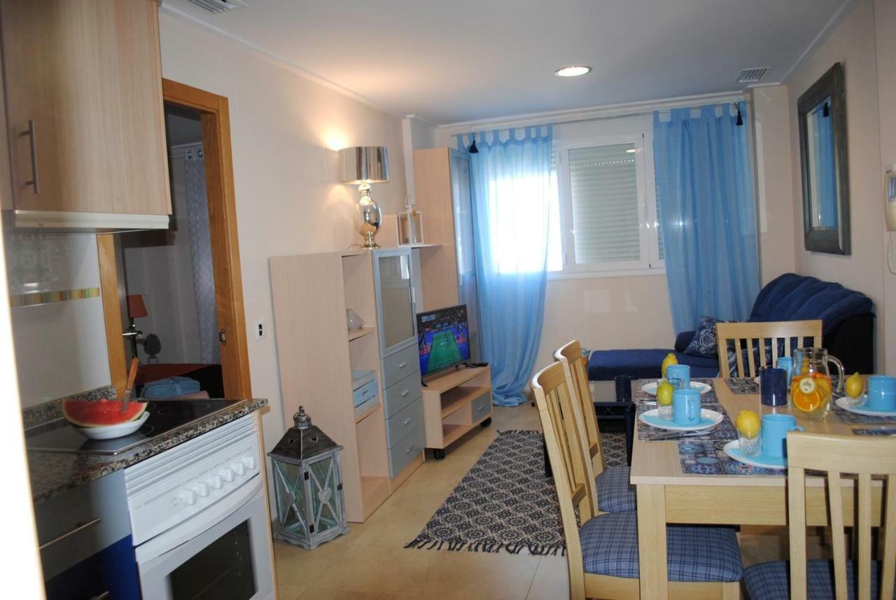 Chillout Grau De Gandia- Attico Para 6 Personas Invitamos Familias Y Jovenes, Dos Banos Esterno foto