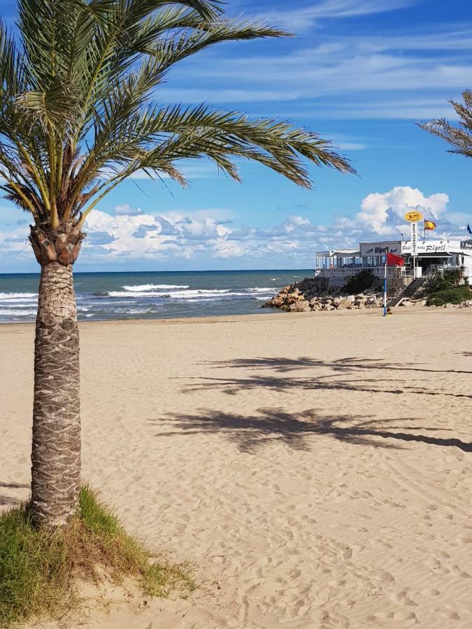 Chillout Grau De Gandia- Attico Para 6 Personas Invitamos Familias Y Jovenes, Dos Banos Esterno foto